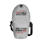 Jamzz Syarif Member  Messenger Bags (mini)