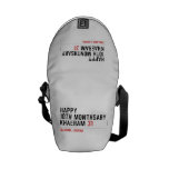 Happy 10th Monthsary Khaeram  Messenger Bags (mini)