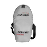 LONDON WEST   Messenger Bags (mini)
