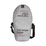 Yosef empire  Avenue   Messenger Bags (mini)