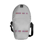 He is risen  Messenger Bags (mini)