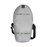 Snowy Owl Scientist  Messenger Bags (mini)