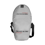 Kgauza Key Gee Street  Messenger Bags (mini)