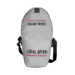 Local offer  Messenger Bags (mini)