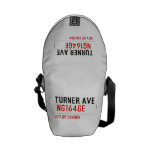 turner ave   Messenger Bags (mini)