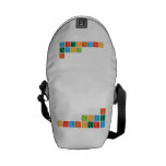 I
 love
 chemistry  Messenger Bags (mini)
