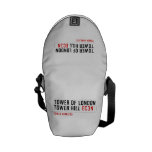 Tower of London Tower Hill  Messenger Bags (mini)