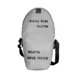 MALATYA  NÜFUS: 759.930  Messenger Bags (mini)