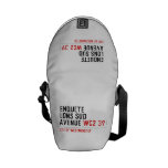 enquete  lons sud  avenue  Messenger Bags (mini)
