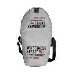 Wilderness  Street  Messenger Bags (mini)