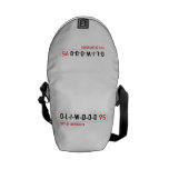 O-L-I-W-O-O-D  Messenger Bags (mini)