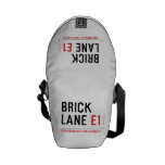 Brick lane  Messenger Bags (mini)
