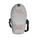 Periodic
 Table
 Writer  Messenger Bags (mini)