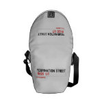 YOURINATION STREET    Messenger Bags (mini)