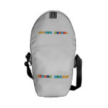 Chemical Reactions  Messenger Bags (mini)