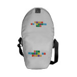 FACT
 MAGUKUBJANE
 ROCKS
 «««»»»  Messenger Bags (mini)