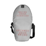 Periodic
 Table
 Writer  Messenger Bags (mini)
