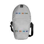 lacy is my life  Messenger Bags (mini)