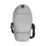 Periodic Table of Disney  Messenger Bags (mini)