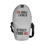 Street Food  Messenger Bags (mini)