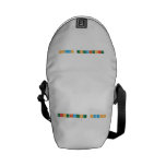 EXPERIMENT STATION
   Messenger Bags (mini)