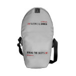 Behind the scot's  Messenger Bags (mini)