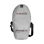 Loveridge Road   Messenger Bags (mini)