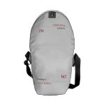 I LOVE MONiCA.SY  Messenger Bags (mini)