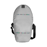 Binigyan ng mixed signal
   Messenger Bags (mini)