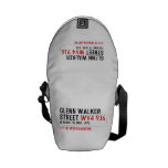 glenn walker street  Messenger Bags (mini)