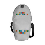 I luv you
 Sarah  Messenger Bags (mini)