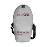 COLDPLAY   Messenger Bags (mini)