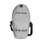 keep calm and love 
 jim ramos escuadro  Messenger Bags (mini)