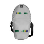 hola jessica  Messenger Bags (mini)