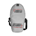 Jack Daniels Old Number  Messenger Bags (mini)