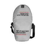 Pop-Up Gaeltacht #Gaeilge2018  Messenger Bags (mini)