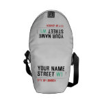 Your Name Street  Messenger Bags (mini)