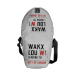 WAKX LOU  Messenger Bags (mini)