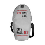CITY HALL  Messenger Bags (mini)
