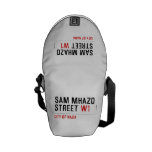 Sam Mhazo Street  Messenger Bags (mini)