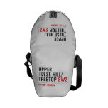 Upper  tulse hill/ Treetop  Messenger Bags (mini)