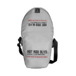 Hot Rod Blvd.  Messenger Bags (mini)