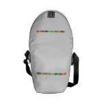 PeriodicTableWriter  Messenger Bags (mini)