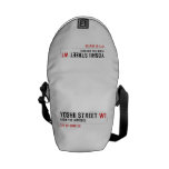 Yoshii Street  Messenger Bags (mini)