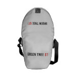 Green Tree  Messenger Bags (mini)