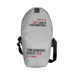 Threadneedle   street  Messenger Bags (mini)