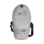 ISHMAEL MAKGAE MUSONA  Messenger Bags (mini)
