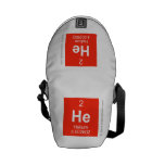 He  Messenger Bags (mini)