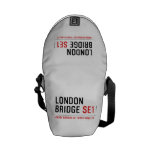 LONDON BRIDGE  Messenger Bags (mini)