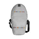 Canned Food Donations  Messenger Bags (mini)